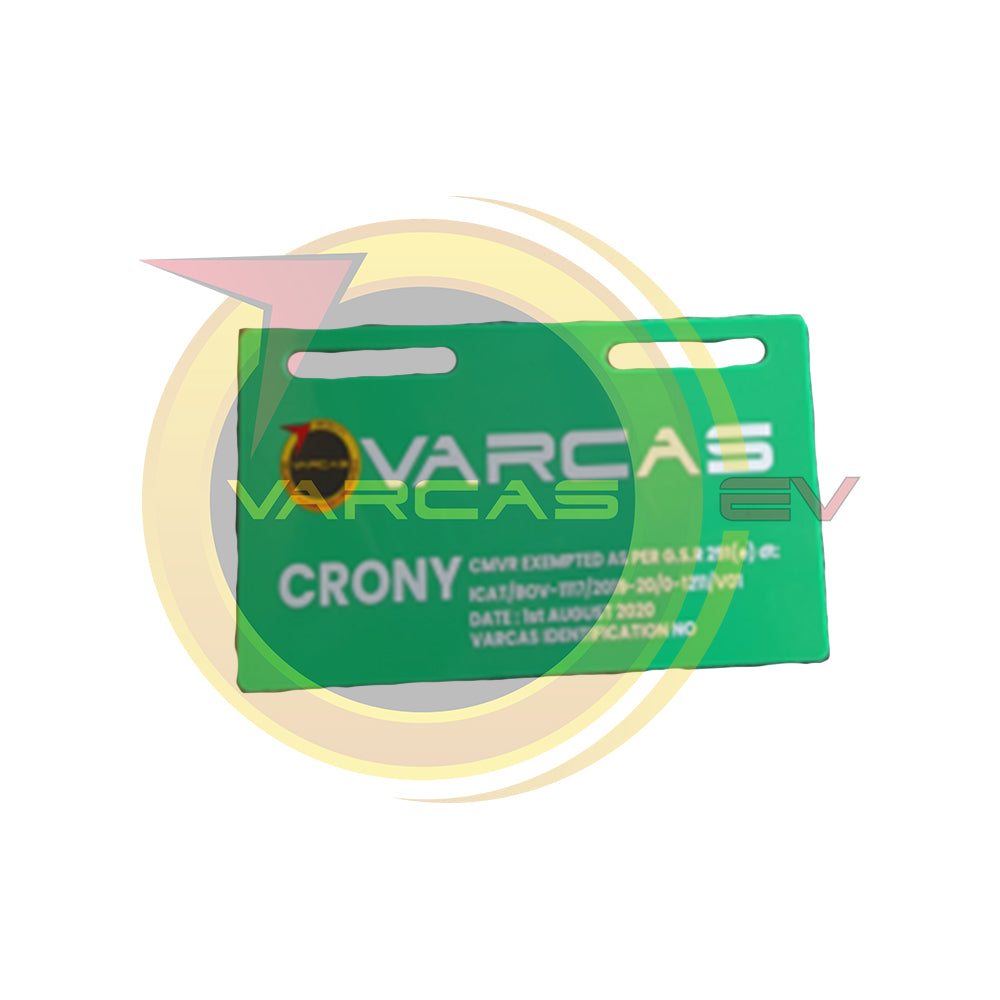 Number Plate - Crony
