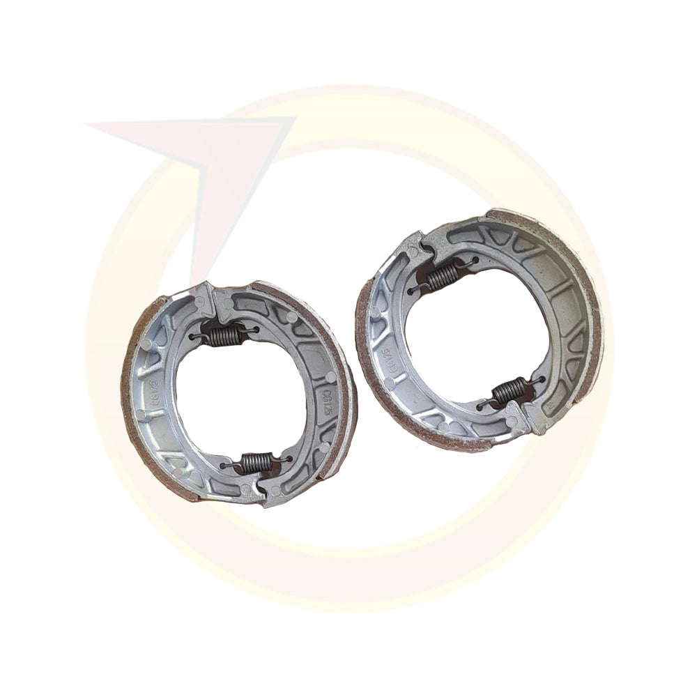 Original 110 mm Rear Brake Shoe Set (Compatible with Crony Other 110 mm Models)